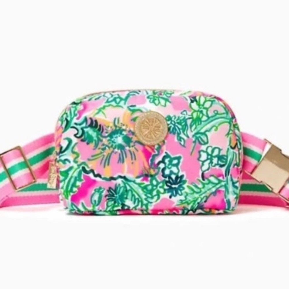 Lilly Pulitzer Belt Bag Soleil Pink - Picture 2 of 4